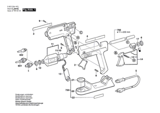 BOSCH St�tzb�gel | Ersatzteile f�r GKP 200 CE, PKP 30 LE - 1609201242