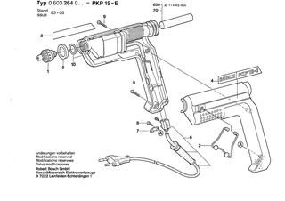 BOSCH St�tzb�gel | Ersatzteile f�r GKP 200 CE, PKP 30 LE - 1609201242