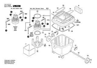 BOSCH Dichtring | Ersatzteile für GAS 25 L SFC | 1609203B13