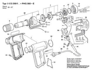 BOSCH Schutzrohr | Ersatzteile f�r GHG 600 CE, PHG 500 - 1609201484
