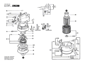 BOSCH Sterngriff | Ersatzteile f�r GAS 12-30 F, PAS 1000 - 1609202200
