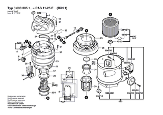 BOSCH Dichtring | Ersatzteile f�r PAS 1000, PAS 11-25 - 1609202374
