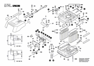 BOSCH Sirene | Ersatzteile für GAS 50 M | 1609203C69
