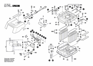 BOSCH Griff | Ersatzteile fr GAS 50 | 1609203C43