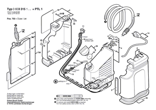 BOSCH Handgriff | Ersatzteile f�r PTL 1 - 1609203470