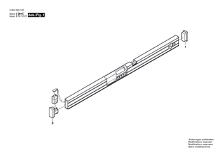 BOSCH Batterieabdeckkappe | Ersatzteile f�r DNM 60 L, DNM 120L - 1609203525
