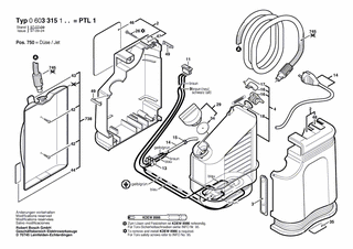 BOSCH Linsenschraube | Ersatzteile f�r PTL 1 - 1609203786