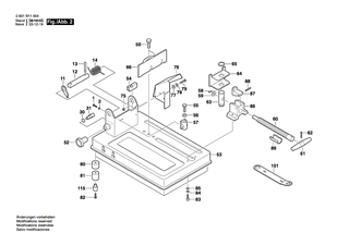 BOSCH Unterlegscheibe | Ersatzteile f�r GCO 14-2 | 1609203F09