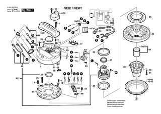 BOSCH Filterscheibe | Ersatzteile f�r PAS 11-21, PAS 12-27 - 1609203A32