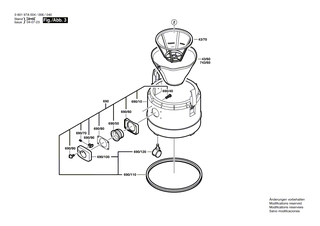 BOSCH Tragrahmen | Ersatzteile f�r PAS 11-21, PAS 12-27 - 1609203A55