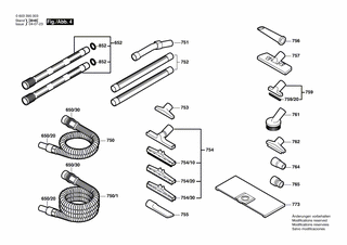 BOSCH Anschlussstutzen � 45 MM | Ersatzteile f�r PAS...