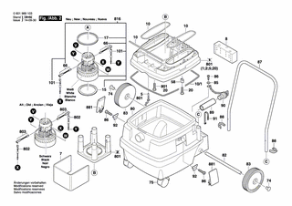 BOSCH Kabelbinder | Ersatzteile f�r GAS 50 - 1609203D01