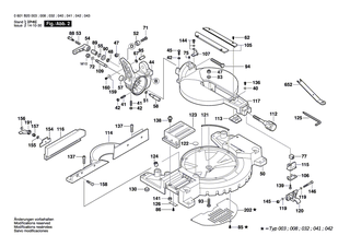 BOSCH Haltering | Ersatzteile f�r GCM 10 | 2610912562