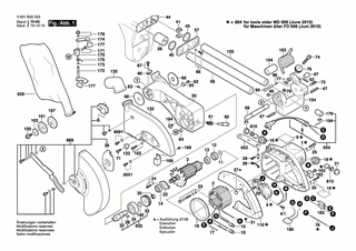 BOSCH Kugellager | Ersatzteile für GCM 10 S | 2610911928