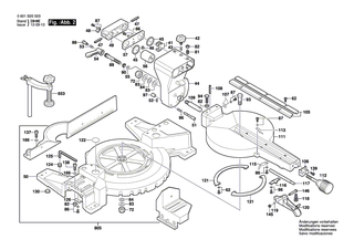 BOSCH Kugellager | Ersatzteile für GCM 10 S | 2610911928
