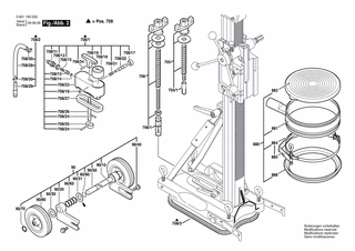 BOSCH Dichtungsdeckel | Ersatzteile f�r S 500 A - 1609203F72