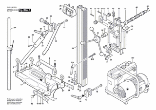BOSCH Bodenplatte | Ersatzteile f�r S 500 A - 1609203H47