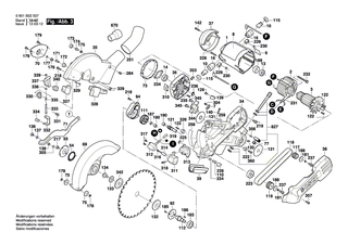 BOSCH Ausgleichscheibe | Ersatzteile für GCM 10 SD | 2610921487
