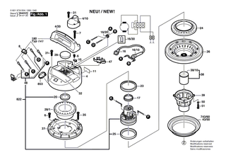 BOSCH Sauggebl�se 230V | Ersatzteile f�r PAS 11-21 - 1609203N53