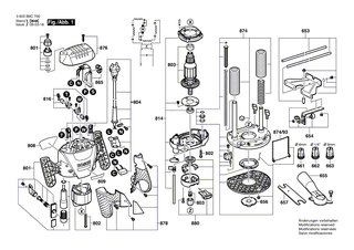 BOSCH Spanabweiser | Ersatzteile f�r POF 1100 AE, POF 1300 ACE - 1609203P06