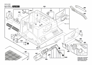 BOSCH Absaugschlauch | Ersatzteile für PTS 10 - 1609203P81