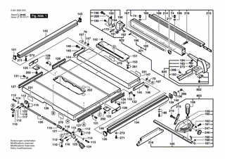 BOSCH Gewindebuchse | Ersatzteile für GTS 10 | 2610996933