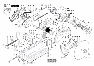 BOSCH Schlüsselhalter | Ersatzteile für GCO 14-24J | 1609B03617