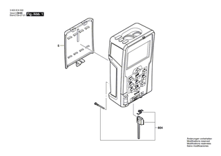 BOSCH Teilesatz | Ersatzteile f�r DLE 70, PLR 50 - 1609203X48