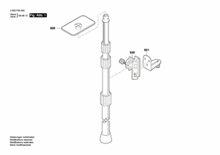 BOSCH Aufspannwinkel | Ersatzteile f�r TP 320 - 1609203Z32