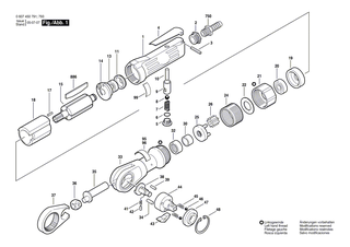 BOSCH Schaltklinke | Ersatzteile f�r Pw-Ratschenschrauber, 1/2 - 1609302083