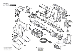 BOSCH Zahnwelle Z=10/19/81 | Ersatzteile f�r GBM 7,2 VRL, GBM 9,6 VRL - 1609340005