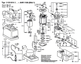BOSCH Axialnadellager | Ersatzteile f�r AHR 800, AHR 1000 - 1609350020