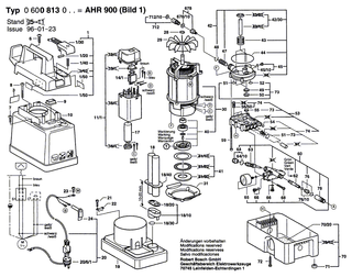 BOSCH Axialnadellager | Ersatzteile f�r AHR 800, AHR 1000 - 1609350020