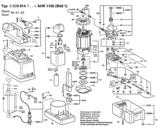BOSCH Druckfeder | Ersatzteile f�r AHR 800, AHR 1000 - 1609350027