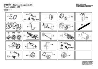 BOSCH Ventil | Ersatzteile f�r ABR 100, ABR 100 LONG - 1609351025
