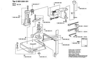 BOSCH Sechskantschraube | Ersatzteile f�r Trennschleifst, Kapptisch - 1609390219