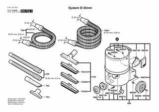 BOSCH Fl�chenb�rste | Ersatzteile f�r GAS 1000 RF, GAS...