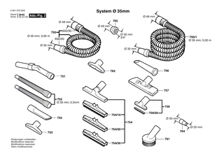 BOSCH Anschlussstutzen � 49 MM | Ersatzteile f�r GAS 12-50 RFH, GAS 12-30 F - 1609390580