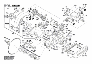 BOSCH Typschild | Ersatzteile f�r GCM 12 SD - 1609902210