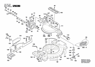 BOSCH Befestigungswinkel | Ersatzteile f�r GCM 12 -...