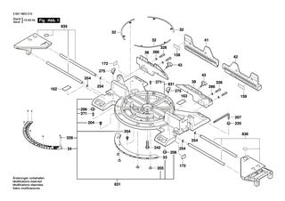 BOSCH Schraube | Ersatzteile f�r GCM 12 SDE, GCM 12 GDL - 1609B00223