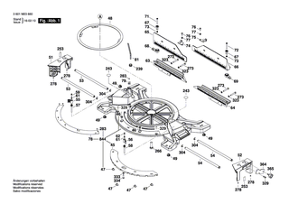 BOSCH Schraube | Ersatzteile f�r GCM 12 JL, GCM 12 GDL - 1609B00263