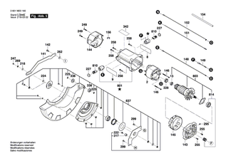 BOSCH Gummibuchse | Ersatzteile f�r GCM 12 GDL, GCM 12 SDE - 1609B00480