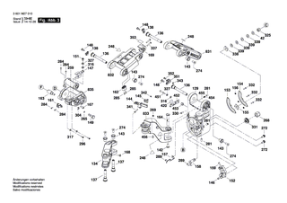 BOSCH Schraube | Ersatzteile f�r GCM 12 SDE, GCM 12 GDL - 1609B00630