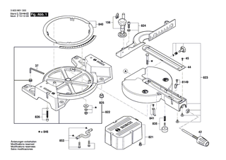 BOSCH Schraube | Ersatzteile f�r GCM 12 GDL, GCD 12 JL - 1609B00634