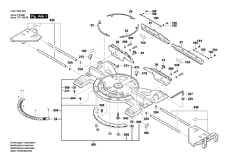 BOSCH Sprengring | Ersatzteile f�r GCM 12 JL, GCM 12 SDE - 1609B00644