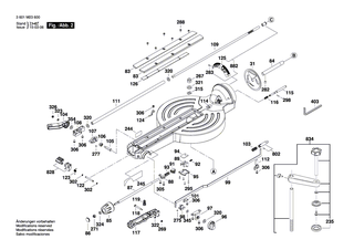 BOSCH Schraube | Ersatzteile f�r GCM 12 JL, GCM 12 GDL - 1609B00647