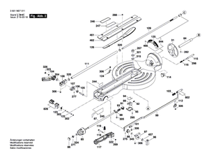 BOSCH Scheibe | Ersatzteile f�r GCM 12 JL, GCM 12 SDE - 1609B00665