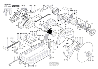 BOSCH Nuss | Ersatzteile f�r GCM 8 SJL, GCM 12 JL - 1609B01654