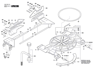 BOSCH Nuss | Ersatzteile f�r GCM 8 SJL, GCM 12 JL - 1609B01654